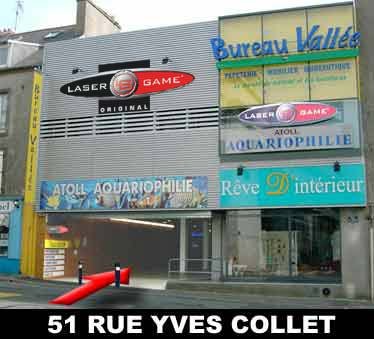 Laser Game: au 51, rue Yves Collet à Brest