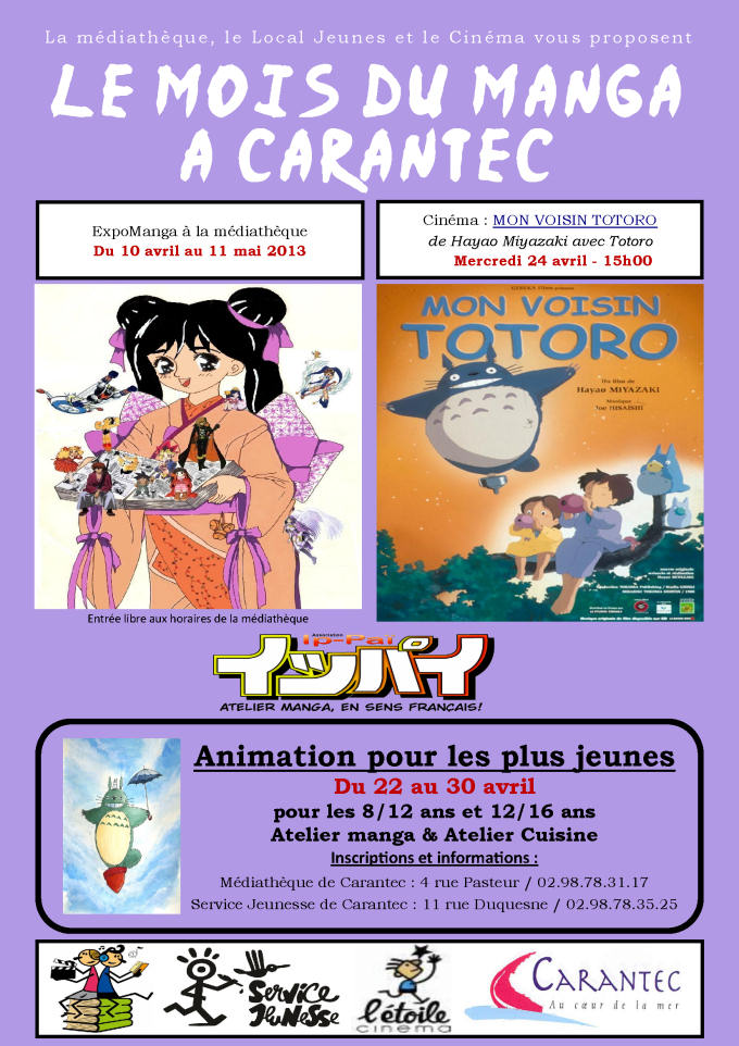 Le mois du manga  Carantec