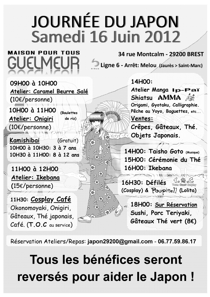 Journé du japon à Brest